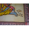 Baumwolle Wandbehang oder Bettdecke mit Ganesh in Meditation