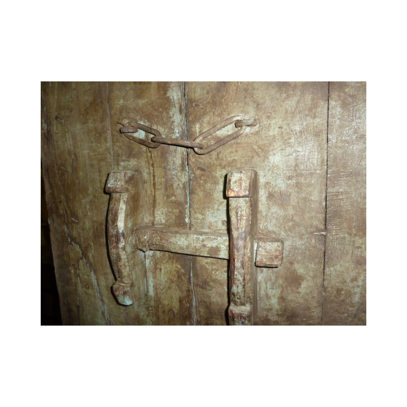 puerta fenêtre peinte main