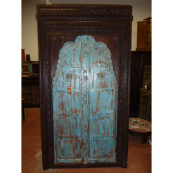 grande porta arco patine turchese