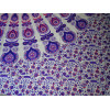 Cotton wall hanging with stained glass and cashmeer purple color