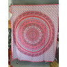 Tenda Cotone elefante mosaico rosso