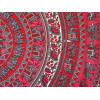 Tenda Cotone elefante mosaico rosso