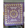 wall hanging Mosaic camel purple and orange