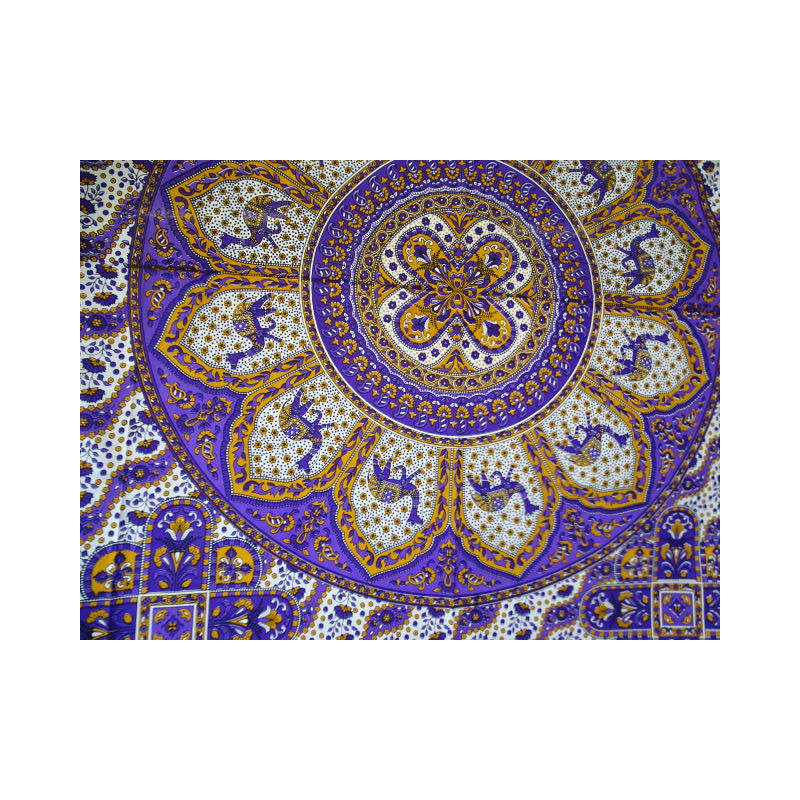 Hängen Mosaik lila und orange Kamel