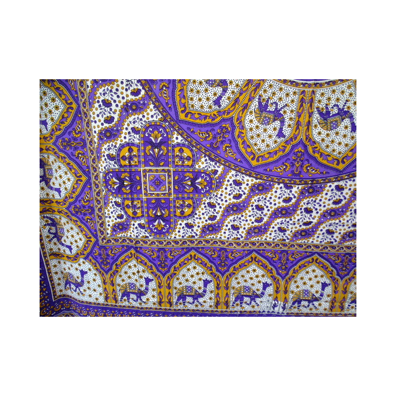 Hängen Mosaik lila und orange Kamel