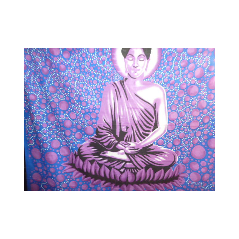BUDDHA blauen Blasenschleier lila