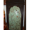 big door arch patine green