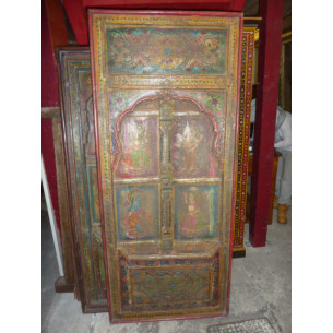 Very old Window painte with arch