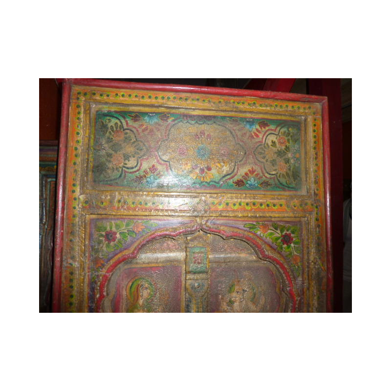 Very old Window painte with arch