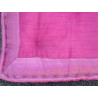  Cushion of Floor pink brocade edges