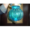 Lampe KHARBUJA turquoise13x13 cm