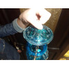 Lampe KHARBUJA turquoise13x13 cm