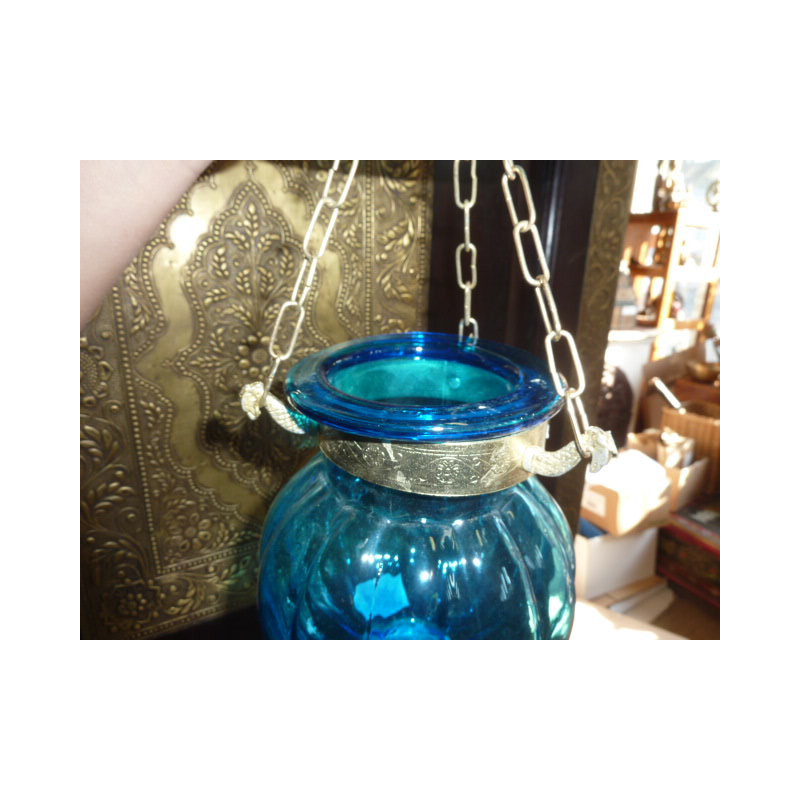 small lamp KHARBUJA turquoise