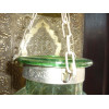 Deau lámpara verde 13x13 cm KHARBUJA