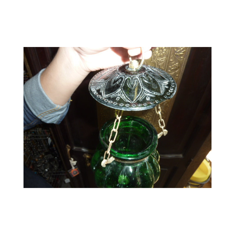 small lamp KHARBUJA dark  green