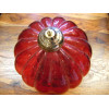 KHARBUJA Lampe Glas 22x22 cm rot Soufle