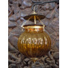 KHARBUJA cristal de la lámpara amarilla 22x22 cm Soufle