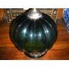 KHARBUJA lampada in vetro 22x22 cm Soufle verde scuro