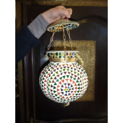 Mosaik-Karbudja-Lampe 20x20x23 cm
