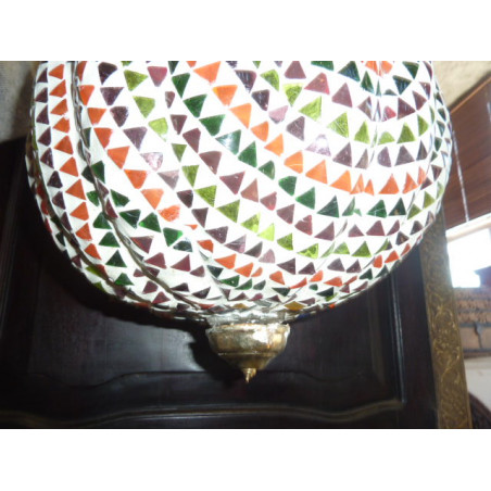 Grande lampe karbudja mosaique 30x30 cm