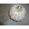 Große Lampe karbudja Mosaik 30x30 cm
