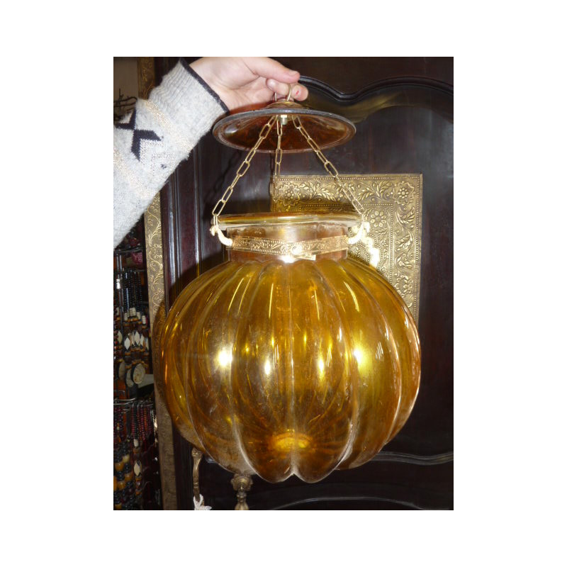 big lamp KHARBUJA yellow