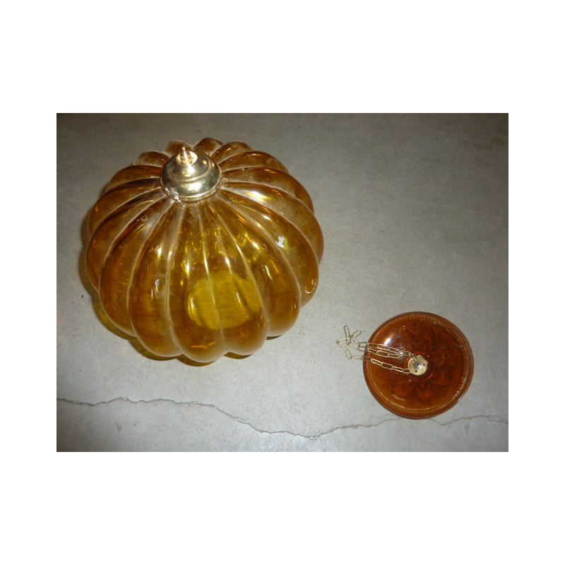Grande lampada gialla 30x30 cm KHARBUJA