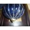 Gran azul oscuro lámpara de 30x30 cm KHARBUJA