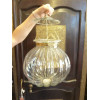 Grande lampe KHARBUJA transparente 30x30 cm