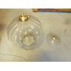 Grande lampe KHARBUJA transparente 30x30 cm