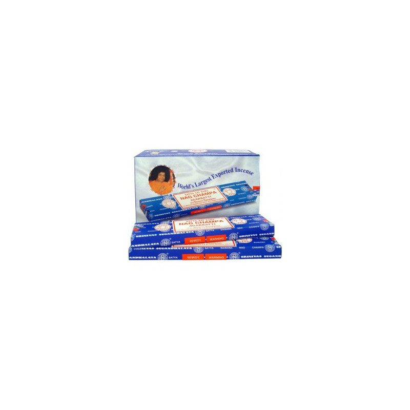 Nag Champa Weihrauch (Box mit 12) ** 2 freie Boxen **