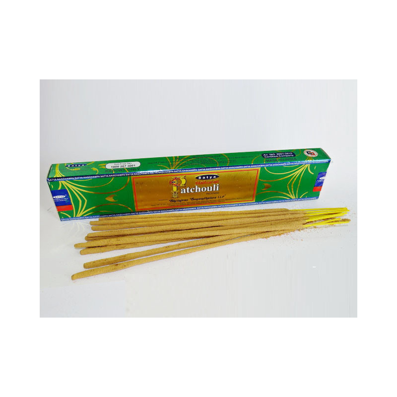 Patchouli incense stick in box of 15 grams