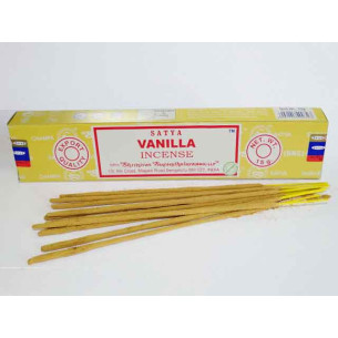 Varilla de incienso con aroma a vainilla en estuche de 15 gramos