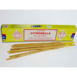 Incienso Lemongrass en sticks en cajas de 15 gramos