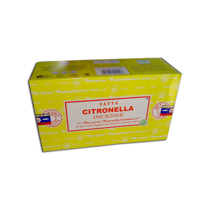 Scatola da 12 astucci da 15 gr CITRONNELA profumo di incenso ** 2 astucci offerti **
