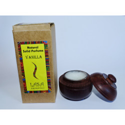 Perfume in solid wax Organic vanilla (6 Grs)