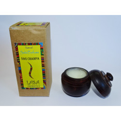 Organic Nag Champa solid wax fragrance (6 Grs)