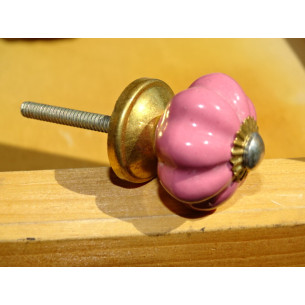 Petite poignées citrouille rose vif