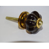Small handles pumpkin brown very dark