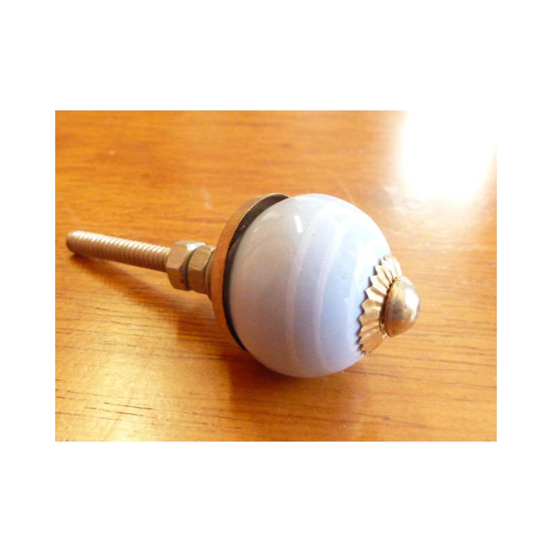 Mini pomello violine trait bianchi
