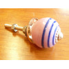 Mini knobs pink line dark-blue gold