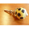 Mini knobs yellow pitch black