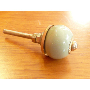 Mini boutons Vert pastel unis
