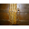 Piccole porte antiche dell'armadio con metallo - 4