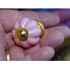 Petite poignées citrouille couleur rose bonbon