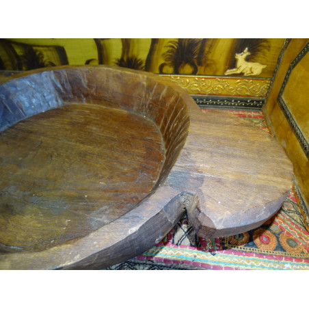 Alte Holzplatte Nepal -9
