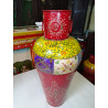Anfora multicolore a forma di vaso indiano 61 cm - 1