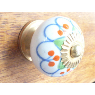 handle white fruit orange and vert