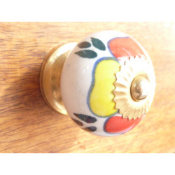 handle coquelicot yellow and red