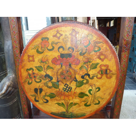 bequem avec tambour tibetische